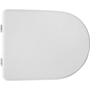 ฝาครอบโถสุขภัณฑ์ สีขาว ยาว 50.5 ซม. กว้าง 37.5 ซม. แบบใช้แล้วทิ้ง ชิ้นเดียว สำหรับใช้ในห้องน้ำ - Product Image 1