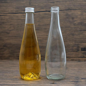Bouteille en verre d'eau <span class=keywords><strong>Evain</strong></span> de 330ml avec couvercle à vis hermétique pour stockage et conteneur d'eau minérale - Product Image 3