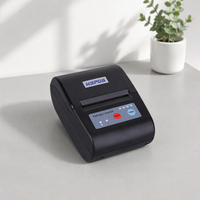 HSPOS 585 Mini Printer Thermal BT 58mm 80mm/s USB 2000mAh Pengisian Cepat 6-8 Jam 45 Bahasa untuk POS Mobile
