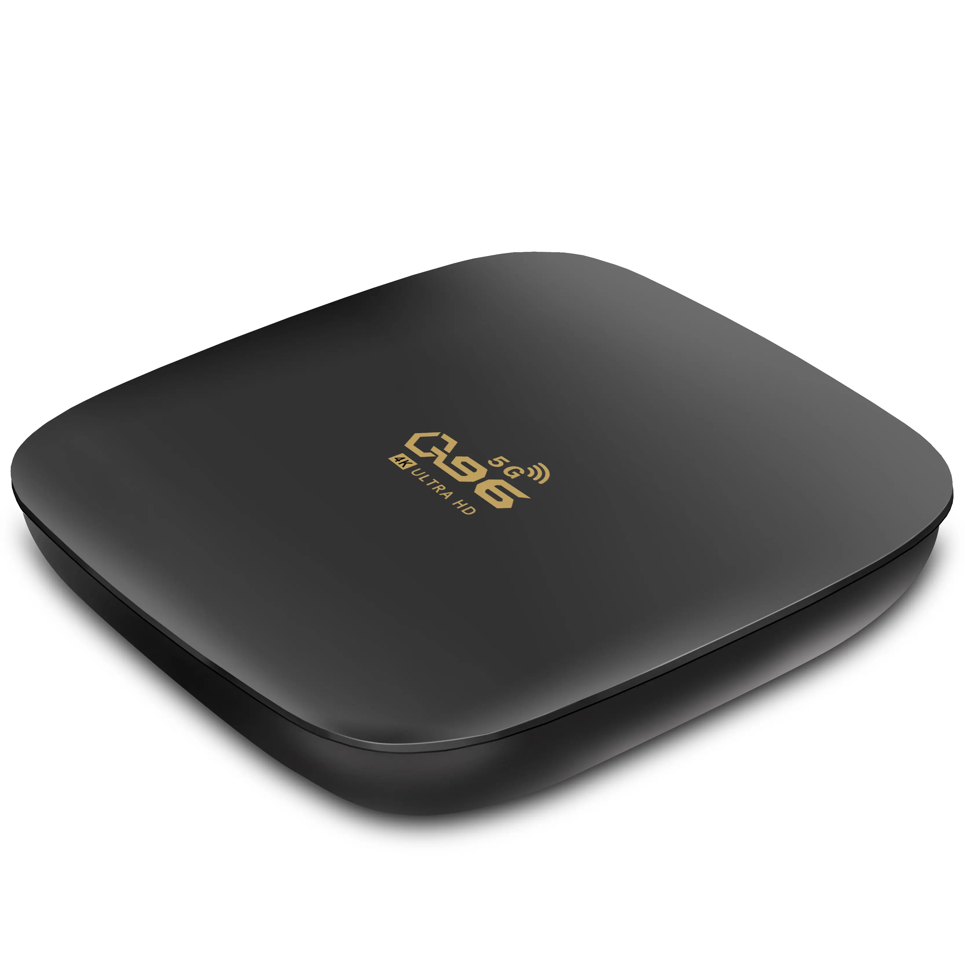 Nieuwe Release Byintek Q96-5G Penta Core Android 10.0 Os Amlogic S905l2 Tv Box Set Internet Wifi 2G + 16G Optionele 4K Tv Box