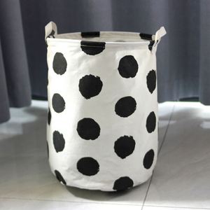 Bathroom Storage Basket Foldable Laundry Basket Modern Design Storage Basket Non-Woven Fabric Bathroom Basket Durable Modern - Product Image 5