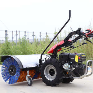 מפעל מותאם אישית קטן כביש שלג מטאטא נכס קהילה מטאטא כדור שלג דוחף מכונה אחת מפוח שלג זול וטוב - Product Image 5