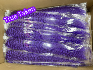 <span class=keywords><strong>Monica</strong></span> onda ariel cheveux de cricket crochet boho brésilien bohème synthétique droite tressage queue de cheval bouclés ariel extensions de cheveux - Product Image 5