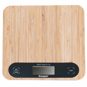 เครื่องชั่งดิจิตอลในครัว BAMBOO 5 กก. - Product Image 1