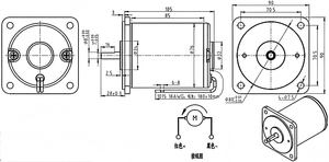 Motor Sanitario Comercial <span class=keywords><strong>de</strong></span> 76mm DC 50~150W para Procesamiento <span class=keywords><strong>de</strong></span> Alimentos, Tostadoras <span class=keywords><strong>de</strong></span> Café, Exprimidores, Máquinas <span class=keywords><strong>de</strong></span> Helado y Electrodomésticos 220V - Product Image 4