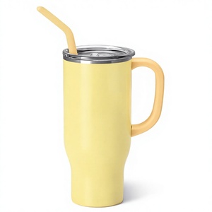 Custom Logo Extra <b>Large</b> Stainless Steel Vacuum Insulated Double Wall Tumbler Travel <b>Mug</b> Promotional Gift Bulk Wholesale 24-36 - Product Image 1
