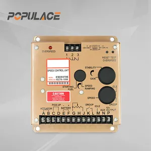 POPULACE Generator Parts Diesel Engine Speed Controller ESD5570E Circuit Slide Gear Speed Governor Speed Control Unit ESD5570E