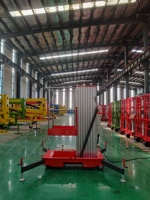 Table élévatrice électrique Offres Spéciales à échelle 100kg-200kg Capacité de charge Plate-forme élévatrice de travail en alliage d'aluminium Capacité de charge 300kg