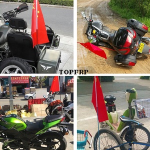 <b>Car</b> Decorative Antenna Off-road Vehicle Flagpole Antenna with <b>Clips</b> - Product Image 6