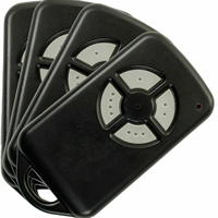 Télécommande de remplacement Securacode PTX-4 pour porte de garage/portail PTX4