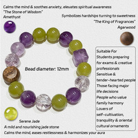 Bracelet en Améthyste Naturelle Xiuyu en forme de cube de sucre, Bijou de Guérison Chinois Zen Vintage Nine Purple Li Fire, Cadeau d'Anniversaire pour Femme