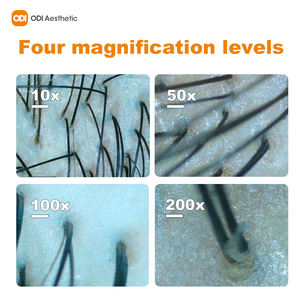 Analyse du cuir chevelu appareil de beauté testeur de cheveux analyseur de peau tricoscope microscope capillaire numérique analyseur de cuir chevelu analyseur de cheveux Machine - Product Image 2
