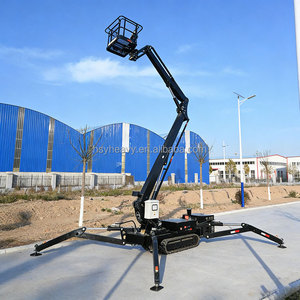 Piattaforma aerea cingolata compatta articolata per esportazione, capacità 200 kg, per spazi ristretti - Product Image 6