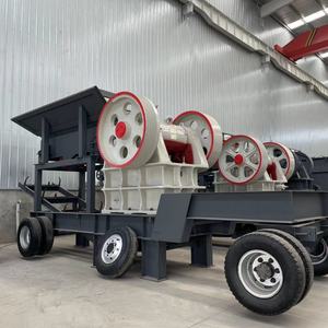 เครื่องบดหินแบบเคลื่อนที่ได้อุปกรณ์บดกรามที่สามารถเคลื่อนย้ายได้ - Product Image 2