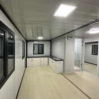 Maison mobile moderne de luxe certifiée au Canada, capsule spatiale préfabriquée, maison portable miniature certifiée CE, conteneur extensible pour centre commercial