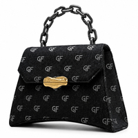 Damen Handtasche PU-Leder Schultertasche mit Kettengriff Modische Alltags- und Reisetasche Kundenspezifischer Großhandel