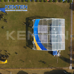 Tente Événementielle Extérieure de Luxe Transparente Sur Mesure 20x40 30x50, Grande Tente de Mariage Commerciale Transparente pour Événements - Product Image 4