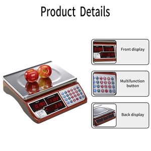 CAMRY ACS-30-JC41/JE41 CAMRY Quy Mô Điện Tử Chất Lượng Cao Giá Quy Mô LED/LCD Hiển Thị 30KG/66LB Điện Tử Trọng Lượng Quy Mô - Product Image 5