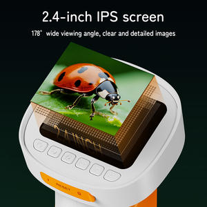 395メーカー2インチスクリーン子供用顕微鏡1000X倍率STEM教育ツール屋外科学玩具子供用顕微鏡 - Product Image 3