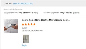 Original <strong>Dermapen</strong> <strong>4</strong> Electric Microneedling Pen Skin Care Dermapen4 Anti Aging Therapy Machine with Massage Roller Tip - Product Image 6