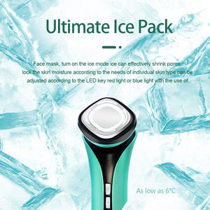 Appareil de beauté pour le visage, anti-âge, anti-rides, resserrement des pores, massage, rajeunissement de la peau, ionique, chaud et froid - Product Image 4