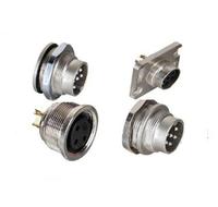 Conector de bloqueo de tornillo circular de metal compatible con Binder C091 J09 Amphenol AISG conector M16 7 8pin enchufe de montaje de metal