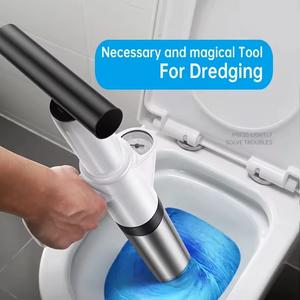 In acciaio inossidabile Air Blaster stantuffo scarico carta igienica Snack sblocca <span class=keywords><strong>e</strong></span> lavello tubo di scarico draga - Product Image 2