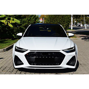 Kit carrosserie pour <span class=keywords><strong>Audi</strong></span> <span class=keywords><strong>A6</strong></span> C8 2019-2022, mise à niveau vers le modèle <span class=keywords><strong>RS6</strong></span>, comprenant l'ensemble pare-chocs <span class=keywords><strong>avant</strong></span> et arrière. - Product Image 1