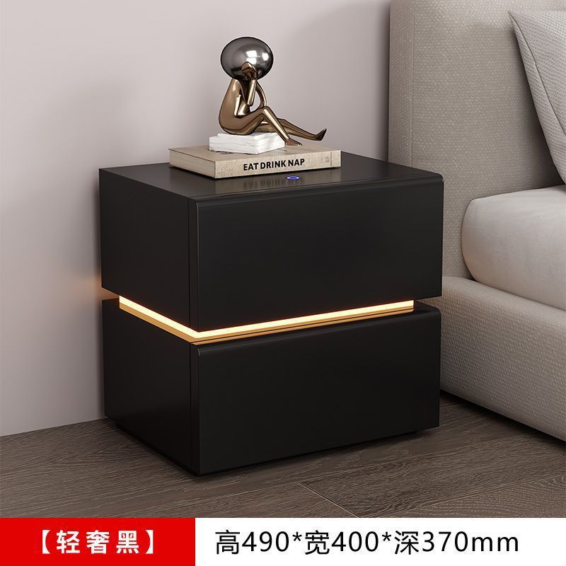 Black 40mm wide touch light [Thickened carbon steel]
