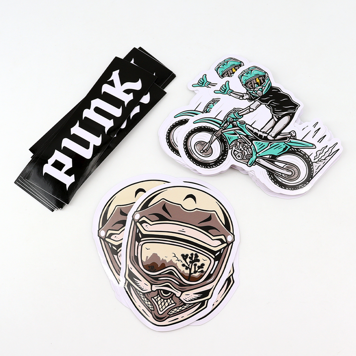 Custom Die Cut Stickers for Kids PP Adhesive Logo Cartoon Labels ...