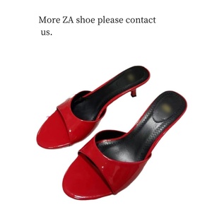 Zapatos Nuevos QuiteS Para Mujer Sandalias De Tacón Alto Pu Punta Abierta Tacón Alto Para Mujer Madura Sexy De Lujo Moda Sandalias De Tacón Alto Za Zapatos De Salón - Product Image 4