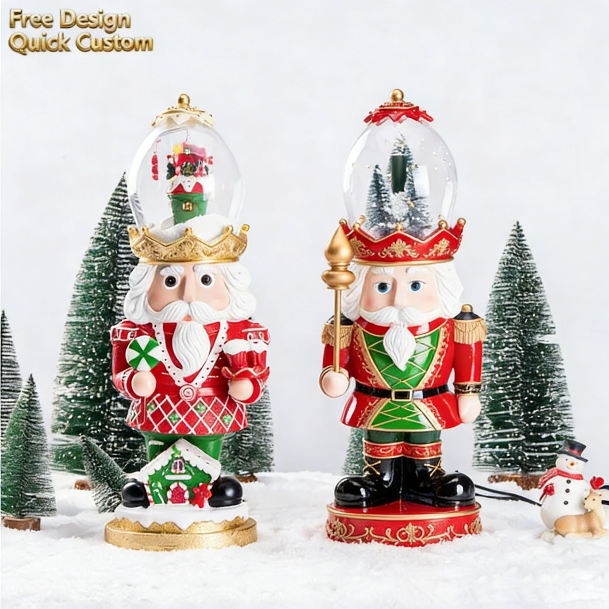 Boule à Neige De Noel Montaje Fotografico | Pixiz