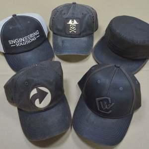 Casquette de baseball en tissu sergé enduit PU personnalisé, style rétro Oilskin, patch animalier, robuste, sportive, pour le travail et les affaires - Product Image 6