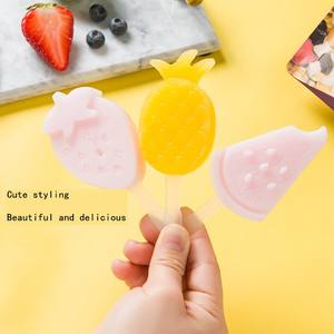 Mor tavşan dondurma silikon kalıpları DIY sevimli karikatür mor Popsicle kalıp pençe kardan adam kek Pop kalıpları buz - Product Image 3