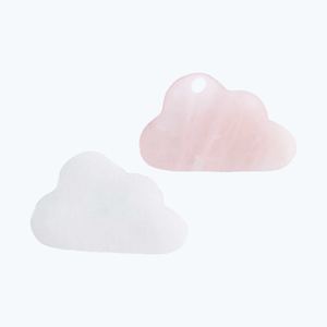 Mini Nuage Décoratif en Quartz Rose, Aventurine Verte et Jade Blanc pour la Maison - Product Image 6
