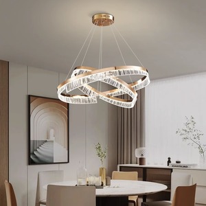 Modern <b>Light</b> Luxury Living Room Acrylic <b>Chandelier</b> Bedroom Dining Lamp Simple HM-SH-3 Modern <b>Light</b> Luxury Living Room <b>Chandelier</b> - Product Image 4