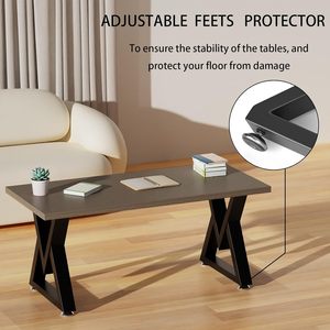 Bàn Khung Nhà Hàng Bàn Văn Phòng Thép Băng Ghế Dự Bị Ăn Uống Đồ Nội Thất Kim Loại Gang Công Nghiệp Ăn Uống Bàn Cà Phê Chân Cho Bảng - Product Image 4