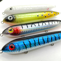Señuelo de Pesca MISTER LURE, Señuelo Robótico de Agua Salada, Nuevo, Holográfico, 13.5cm, 21.2g, Fabricado a Máquina, Ojos 3D, Señuelo Duro Tipo Minnow