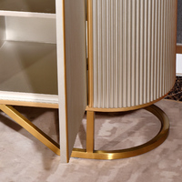 Armoire à chaussures lumineuse de luxe Offre Spéciale, table de Console d'entrée