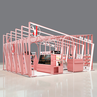 Présentoir de Magasin Robuste JINXIN pour Articles de Beauté, Parfums, Manucure, Cigarettes – Meuble de Supermarché Simple Face avec Peinture Électrostatique