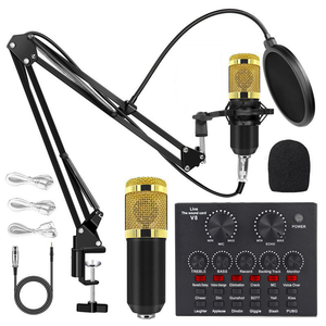 Microphone USB professionnel pour PC, ordinateur, podcast, enregistrement, jeux, chant, <span class=keywords><strong>YouTube</strong></span>, streaming en direct, omnidirectionnel - Product Image 1