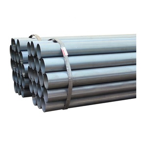 Dn250 dn300 dn400 Tuyaux en acier au carbone soudés noirs ASTM A53 Gr.B sch40 ERW de grande taille - Product Image 5