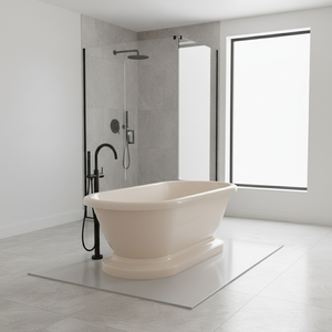 Vasca da Bagno Moderna di Lusso Autoportante Ovale per Immersione Interna in Hotel <span class=keywords><strong>e</strong></span> Ville o per Uso Domestico, Vasca Bianca a Prezzo all'Ingrosso - Product Image 3