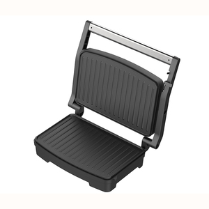 Gril électrique à panini et machine à sandwich gastronomique Plaques antiadhésives, s'ouvre à 180 degrés pour s'adapter à tout type ou taille d'aliments - Product Image 1
