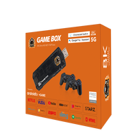 ShenZhen IMO Mini Game Stick X8 M8, Vidéo 8K, Console de Jeu Arcade Classique Portable, 64 Go Lite, Stick de Jeu 4K 10000 Jeux + Boîtier Android