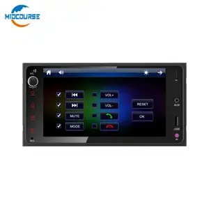 ที่ดีที่สุดขาย1024*600 HD Touch Screen7นิ้ว MP5รถวิทยุ GPS สำหรับ Toyota Universal