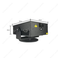 Projecteur laser RGB extérieur étanche IP65 80W 25kpps pour effets ciel et bâtiments
