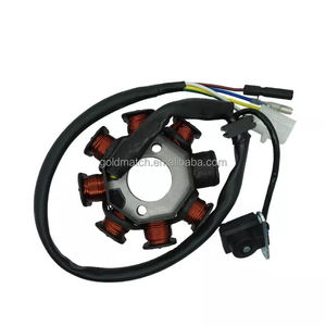 Bobine de stator magnétique pour moto, pièces de moto, gy6, maneti, 11 pôles, 12 pôles, 8 pôles - Product Image 1