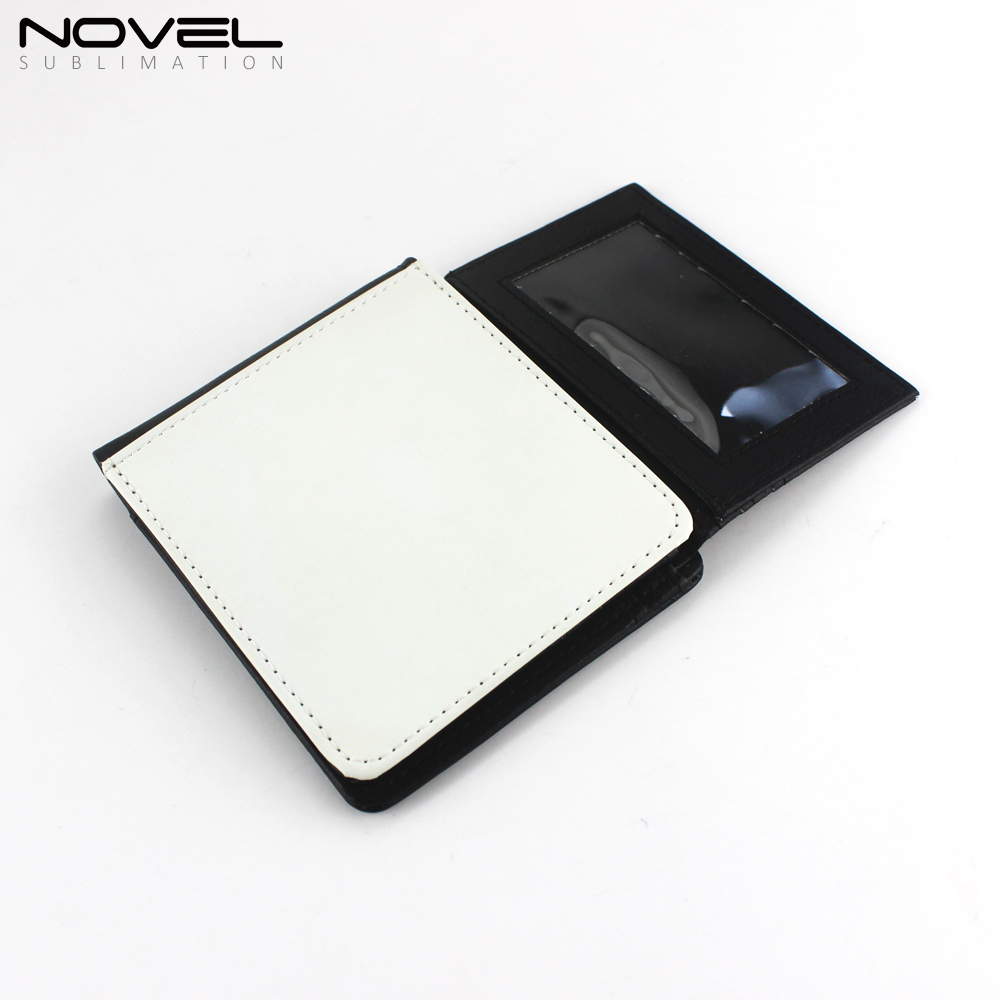 KEALBAUS 24 PièCes Portefeuille Sublimation Portefeuille Transfert Chaleur Vierge Portefeuille Sublimation Vierge avec FenêTres D'Identification pour