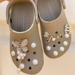 Decoraciones de Zapatos de Lujo Personalizadas al por Mayor, Adornos de Diamantes de Imitación, Dijes de Metal para Zapatos de Diseñador - Product Image 2